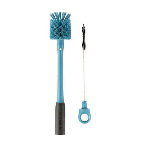 2-in-1 Bottle Brush, Bottle Brush / Blue