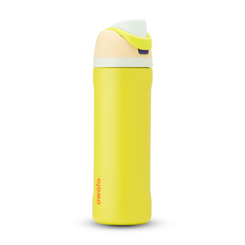 Owala yellow 24oz FreeSip water bottle