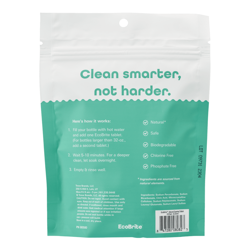 Bottle Cleaning Tablets Water Bottle PTBX3Q9