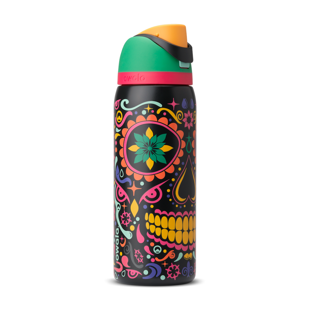Sugar Skull Water Bottle JDEFRFG4T4