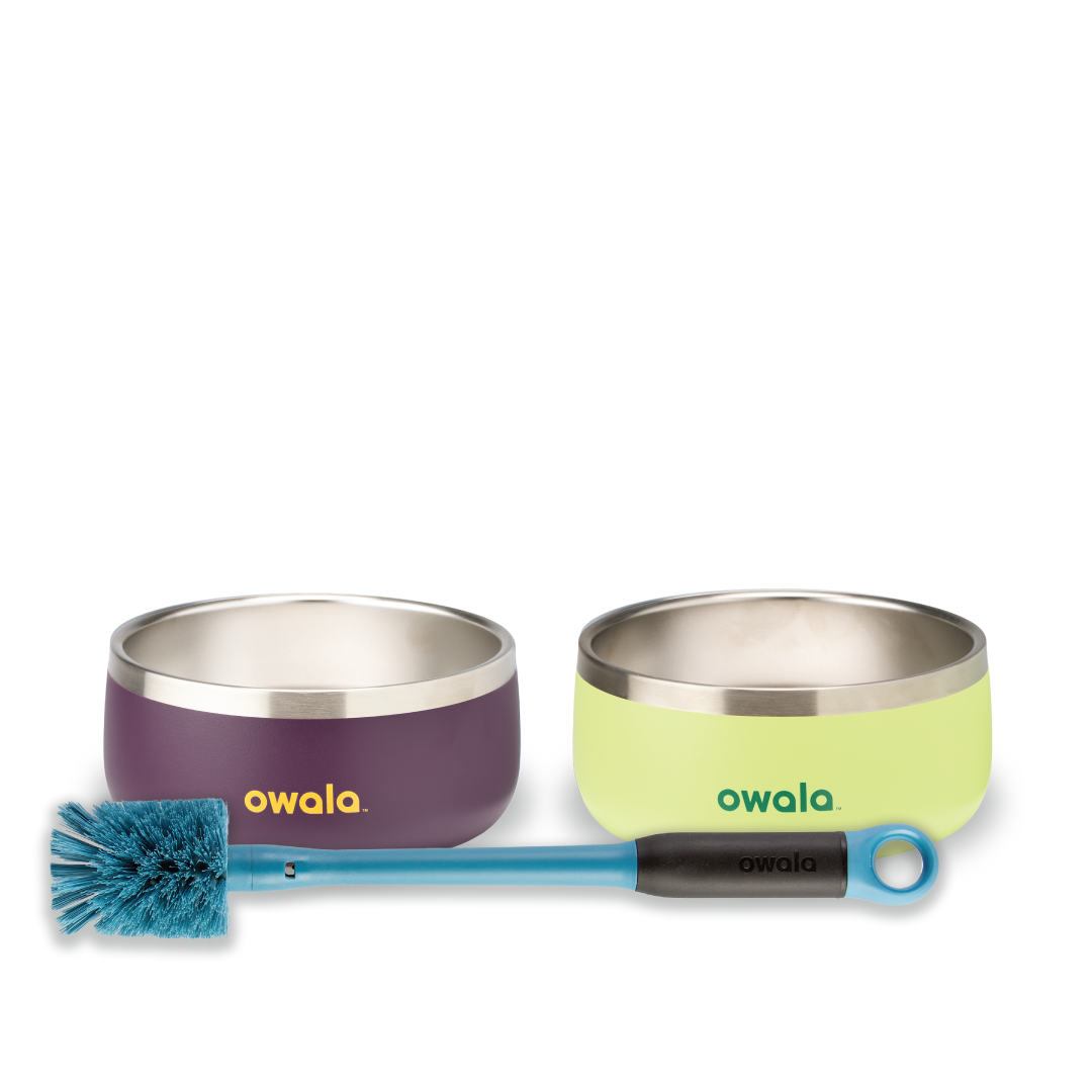 Pet Bowl Bundle Water Bottle E5B19NUU5